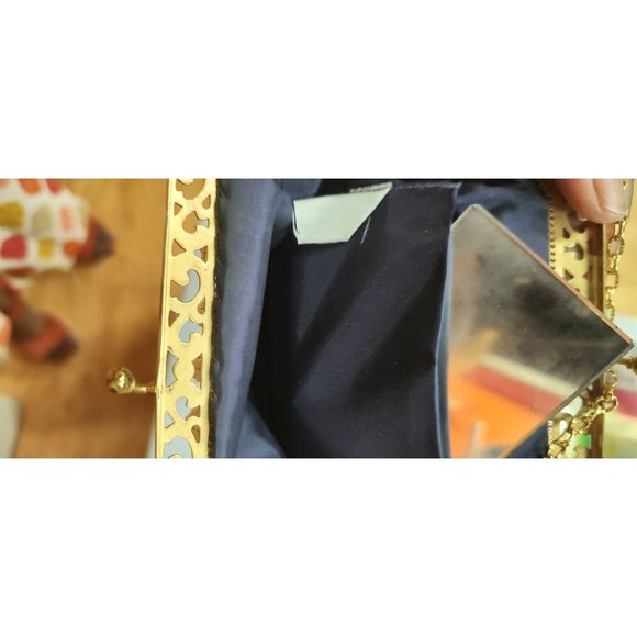 1950's - 60's Mesh Whiting & Davis Vintage Evening Bag - Picture 7 of 7